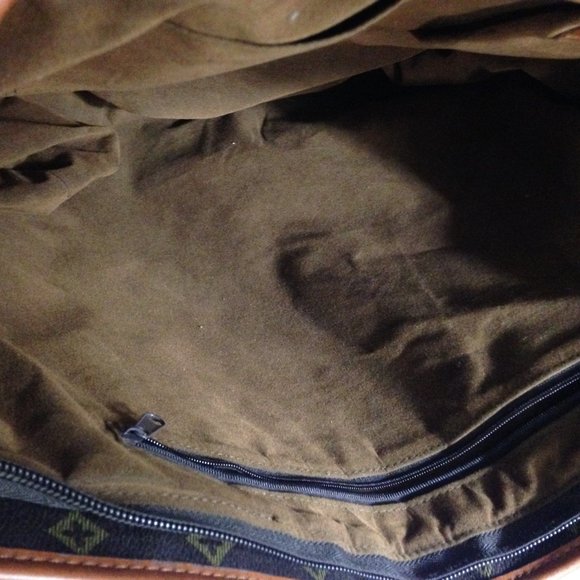 Heavy Duty Fashion Print Vintage Design Large Tote Zippered Bag, Exterior Pocket - Picture 5 of 16